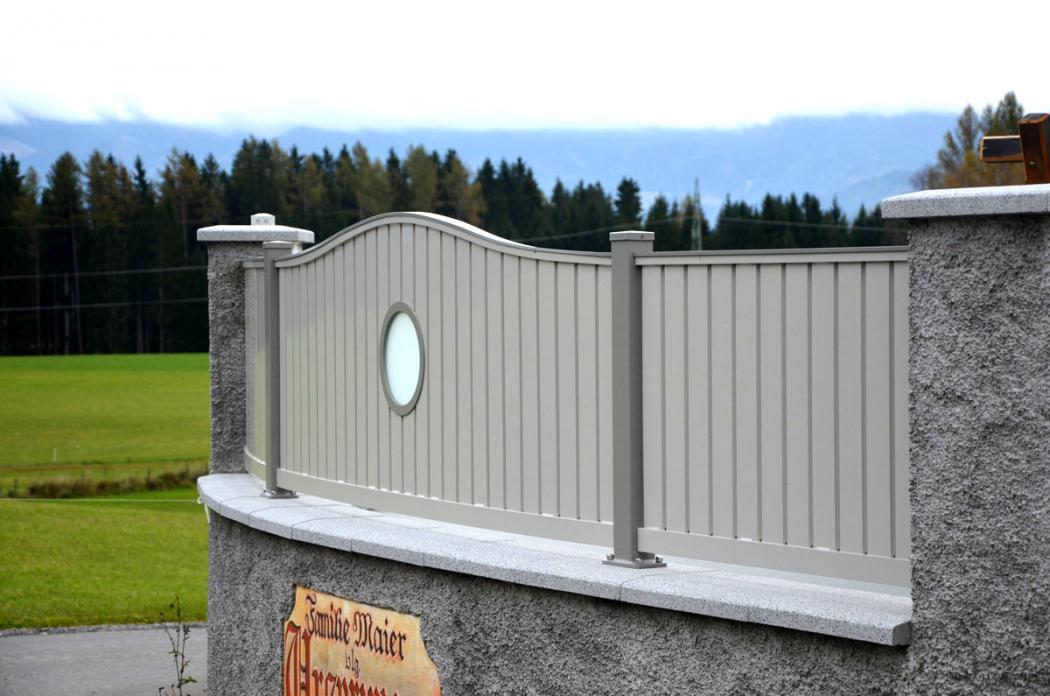 Aluminium Zäune in der Modellgruppe Elegant in der Modellgruppe Elegant mit der Nr 1383